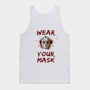 Wear Your Mask Jason Voorhees Tank Top